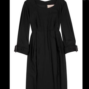 Burberry London wool 3/4 sleeve dress, size 8.